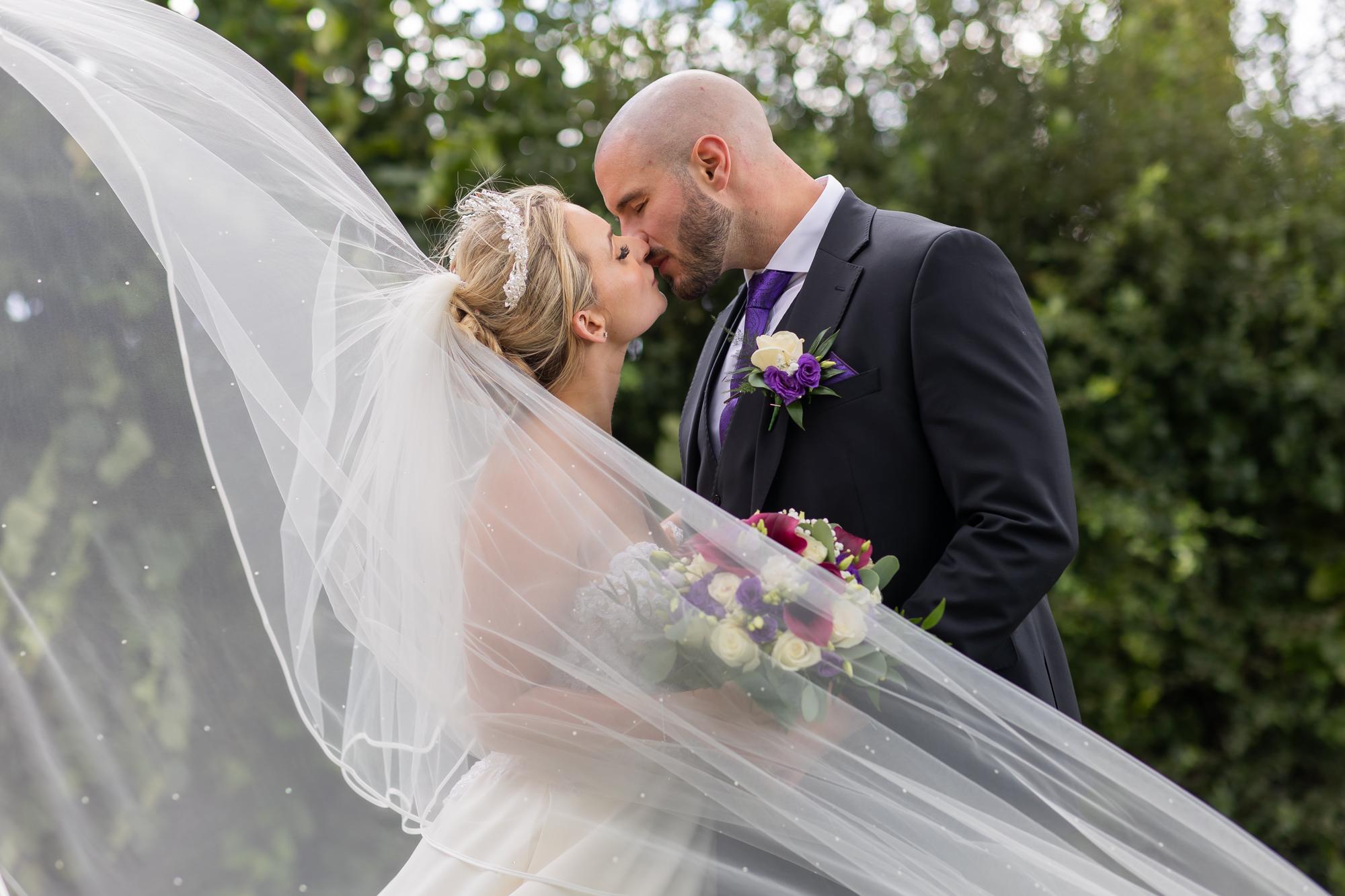 Bride and Groom Romantic Portraits by Myriame Lawley Photography